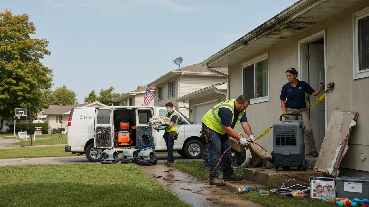 Water Damage Restoration in Lupton, MI near me